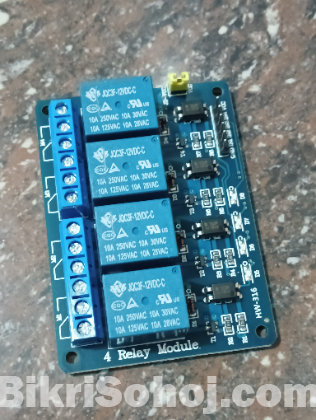 Arduino uno & 4 channel relay & Bluetooth module